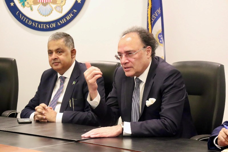 Pakistan Finance Minister Muhammad Aurangzeb met U.S. Treasury Secretary Scott Bessent and DFC officials to seek greater investment, expand economic cooperation, and accelerate private sector-led development projects.