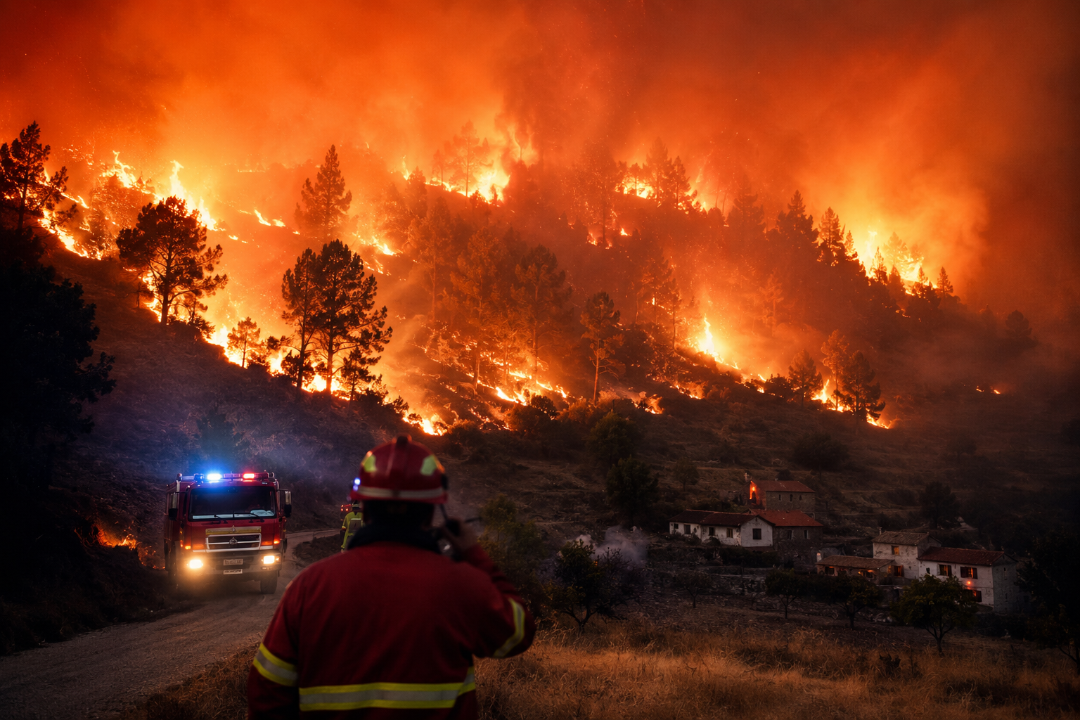 Spain Declares First National Emergency as Wildfires Spread Across Country